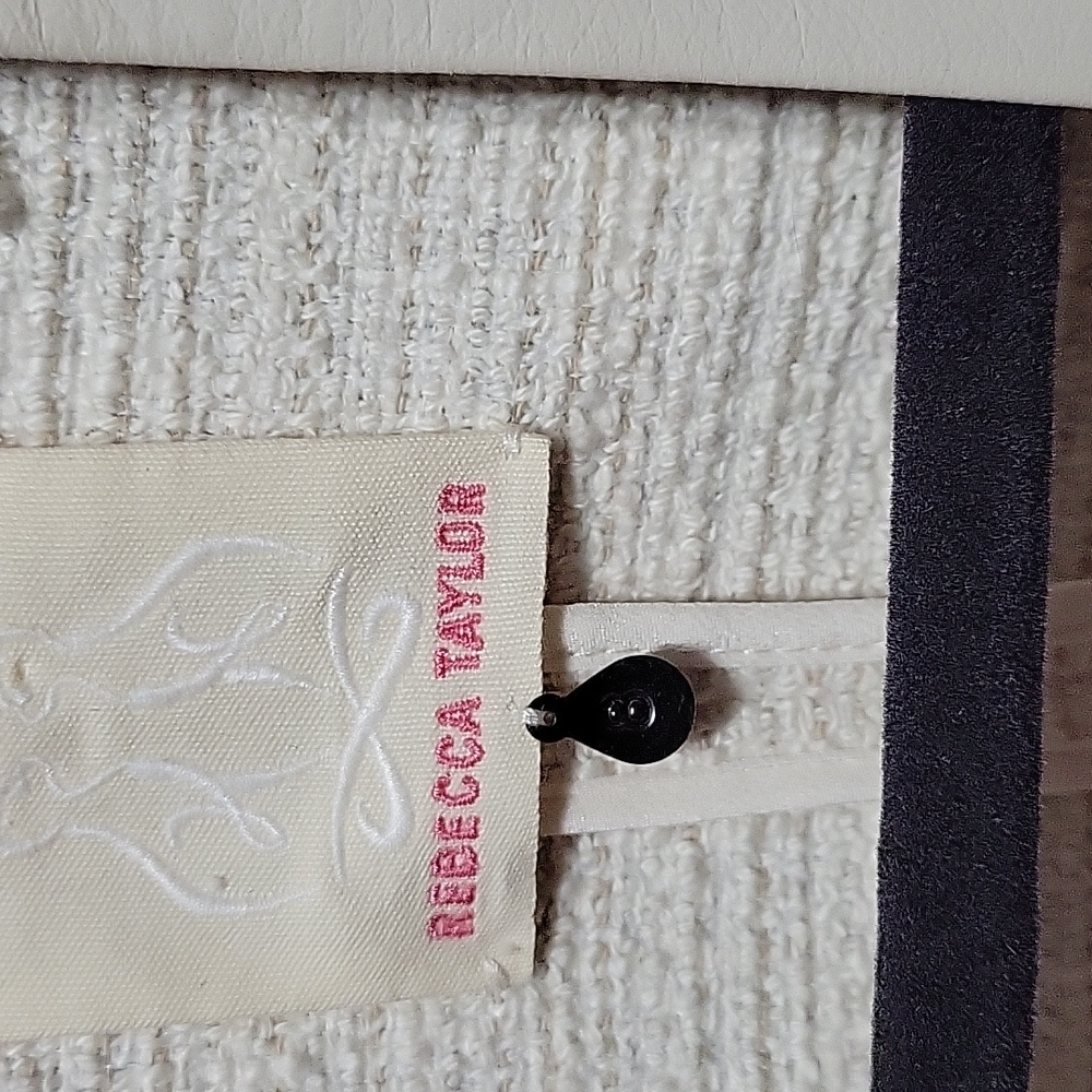 Rebecca Taylor womens 8 boucle blazer